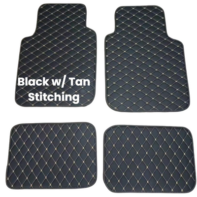 Diamond LED Fiber Optic Floor Mats (4-Piece Set)