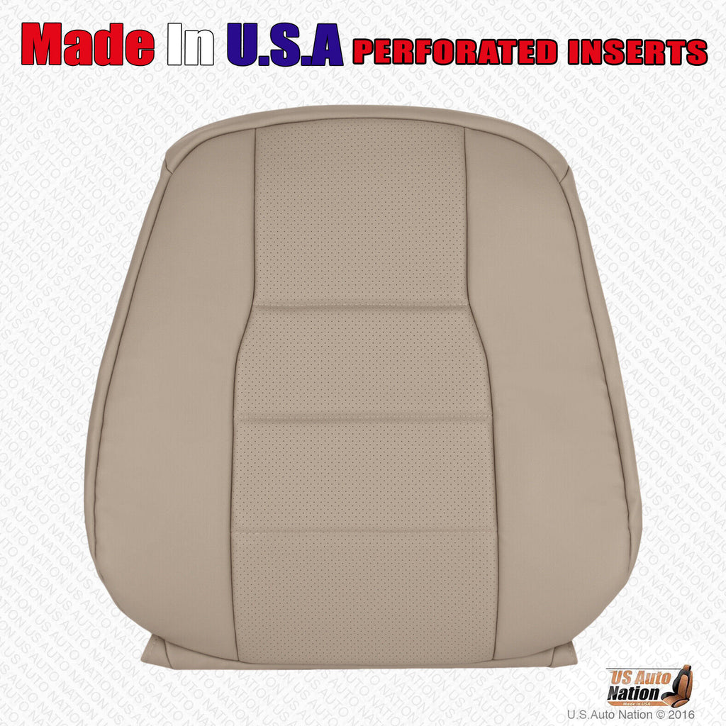 2013 2014 Mercedes Benz C250 C300 C350 Driver Passenger Leather Seat Cover Tan