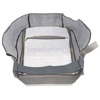 2009 to 2012 FITS for Dodge Ram 1500 2500 3500 SLT Cloth Seat Cover Gray