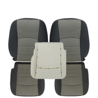 2009 to 2012 FITS for Dodge Ram 1500 2500 3500 SLT Cloth Seat Cover Gray