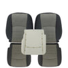 2009 to 2012 FITS for Dodge Ram 1500 2500 3500 SLT Cloth Seat Cover Gray