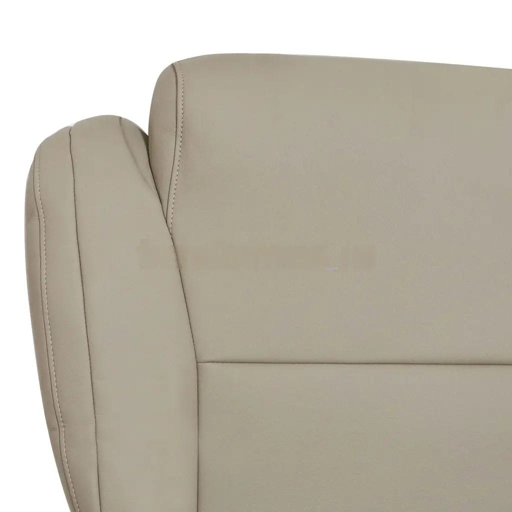 2007-2013 Fits Toyota Tundra Driver & Passenger Bottom Leather Seat Cover Tan