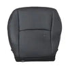 For 2010-2014 Toyota 4Runner Driver & Passenger Bottom Leather Seat Cover Black