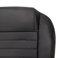 Load image into Gallery viewer, For 2005-2009 Ford Mustang GT Driver Passenger Bottom Top Leather Seat Cover BLK