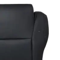 2007 2008 2009 Fits Toyota Tundra Sequoia Driver Bottom Leather Seat Cover Black