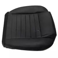 For 2005-2009 Ford Mustang GT Driver Passenger Bottom Top Leather Seat Cover BLK