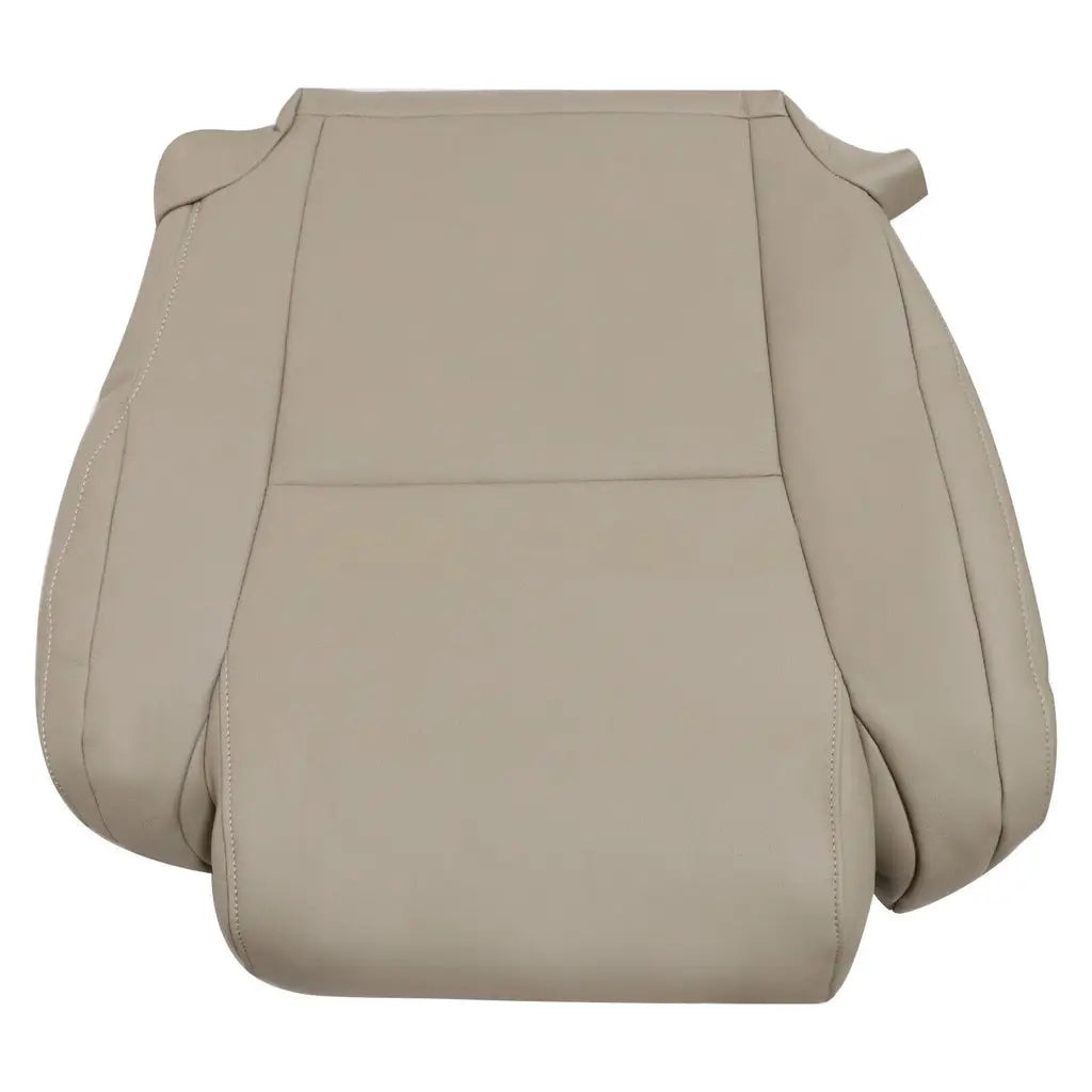 2007-2013 Fits Toyota Tundra Driver & Passenger Bottom Leather Seat Cover Tan