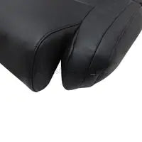 2007-2013 Fits Toyota Tundra Driver & Passenger Bottom Leather Seat Cover Black