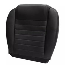 Load image into Gallery viewer, For 2005-2009 Ford Mustang GT Driver Passenger Bottom Top Leather Seat Cover BLK