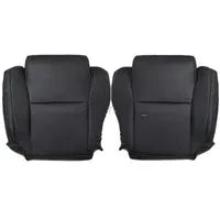 Load image into Gallery viewer, 2007-2013 Fits Toyota Tundra Driver &amp; Passenger Bottom Leather Seat Cover Black