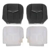 Both Side Bottom Cover & Foam Cushion Dark Gray Fits 2005 2006 Chevy Silverado