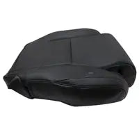 Load image into Gallery viewer, 2007-2013 Fits Toyota Tundra Driver &amp; Passenger Bottom Leather Seat Cover Black