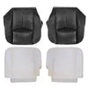 Both Side Bottom Cover & Foam Cushion Dark Gray Fits 2005 2006 Chevy Silverado