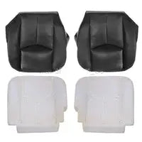 Both Side Bottom Cover & Foam Cushion Dark Gray Fits 2005 2006 Chevy Silverado