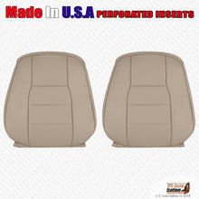 Load image into Gallery viewer, 2013 2014 Mercedes Benz C250 C300 C350 Driver Passenger Leather Seat Cover Tan