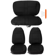 Load image into Gallery viewer, Front &amp; Rear Full Set Seat Covers for Jeep Wrangler YJ TJ CJ7 CJ8 1976-2002