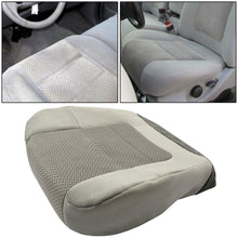 Load image into Gallery viewer, For 2001-2003 Ford F150 XLT Driver Bottom Cloth Seat Cover Light Gray