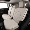 Traverse Car Seat Covers Full Set for Chevy Traverse LT,LTZ 2015-2017,2Nd Row 50/50 Split,Seat Covers for Cars,Car Seat Cover,Car Seat Protector Waterproof Leather Car Seat Cushion(Beige)