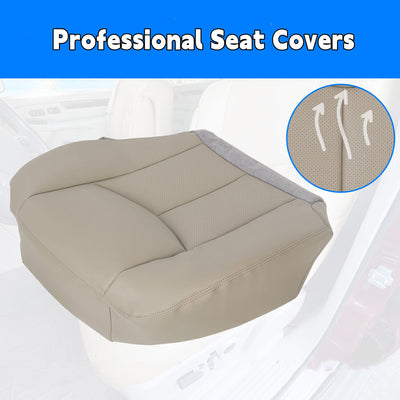 For 2003 2004 2005 2006 GMC Sierra 1500 2500 3500 Replacement Bottom Seat Cover