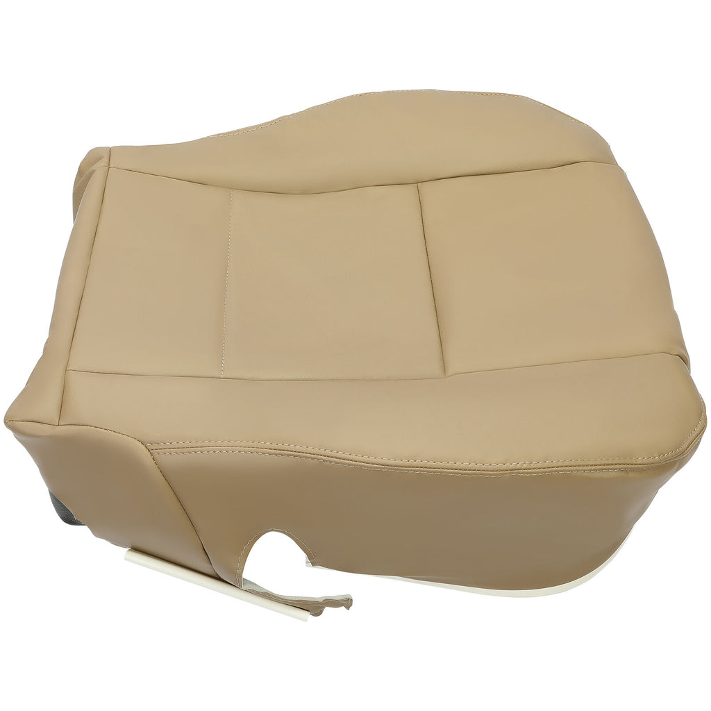 For Toyota Tundra 2000 2001 2002 2003 2004 Driver Bottom Leather Seat Cover Tan