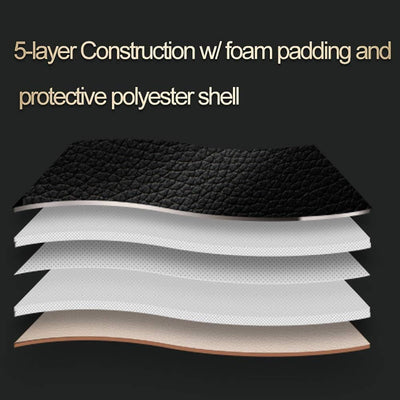 Custom Fit Full Set Car Seat Covers for Select Ford Explorer Base,Xlt 2016 2017 2018 2019,2Nd Row 40/60 Split,W/No Armrest,7 Seats- Three-Row,Leatherette (Black)