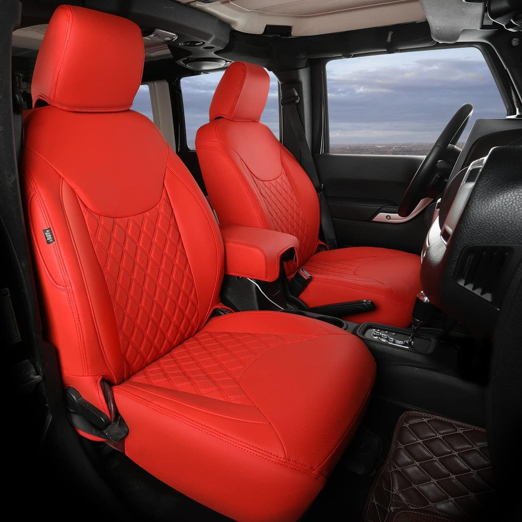 Jeep Wrangler  Seat Covers Custom Fit for 2007-2024 Style #2