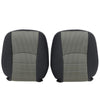 2009 to 2012 FITS for Dodge Ram 1500 2500 3500 SLT Cloth Seat Cover Gray