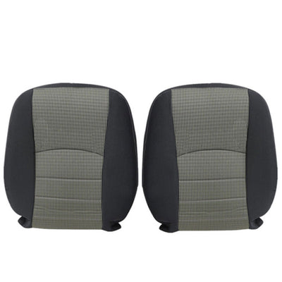 2009 to 2012 FITS for Dodge Ram 1500 2500 3500 SLT Cloth Seat Cover Gray