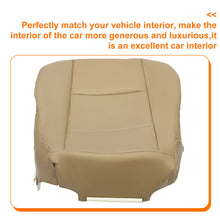 Load image into Gallery viewer, For Toyota Tundra 2000 2001 2002 2003 2004 Driver Bottom Leather Seat Cover Tan