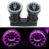 64 Colors LED Air Vents 3D Rotating Tweeter Speaker for Mercedes Benz W213 E-Class Coupe AMG E43 E53 E250 Interior Ambient Light
