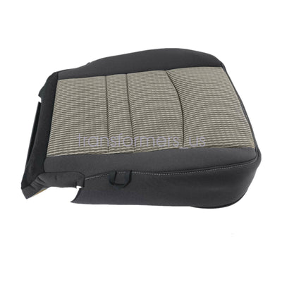 2009 to 2012 FITS for Dodge Ram 1500 2500 3500 SLT Cloth Seat Cover Gray