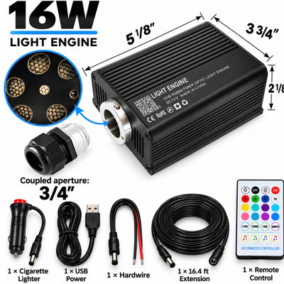 Starlight Core™ Light Engine | RGB Fiber Optic Light Source