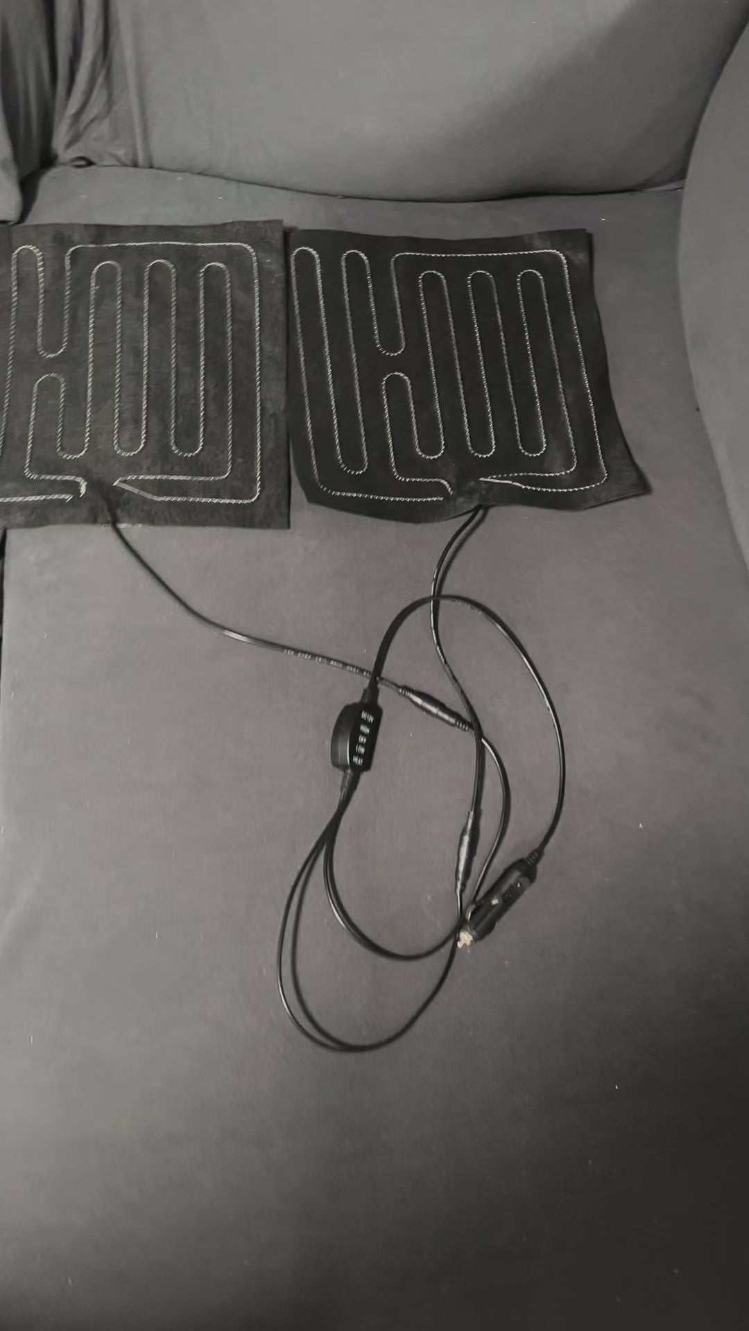 Universal 12V Heated Seat Pad w/ High/Low Temperature Control