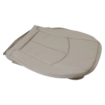 2003-2006 Mercedes E320 E500 Driver Bottom Perforated Leather Seat Cover Gray