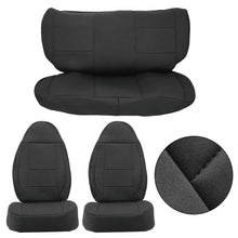 Load image into Gallery viewer, Front &amp; Rear Full Set Seat Covers for Jeep Wrangler YJ TJ CJ7 CJ8 1976-2002