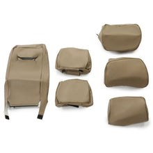 Load image into Gallery viewer, Beige Full 5-Seat Cover Cushion Set Front &amp; Rear for Jeep Grand Cherokee 2011-19