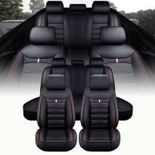 Load image into Gallery viewer, For Ford Leather 5 Seats Car Seat Cover Front Rear Full Set Cushion Pad