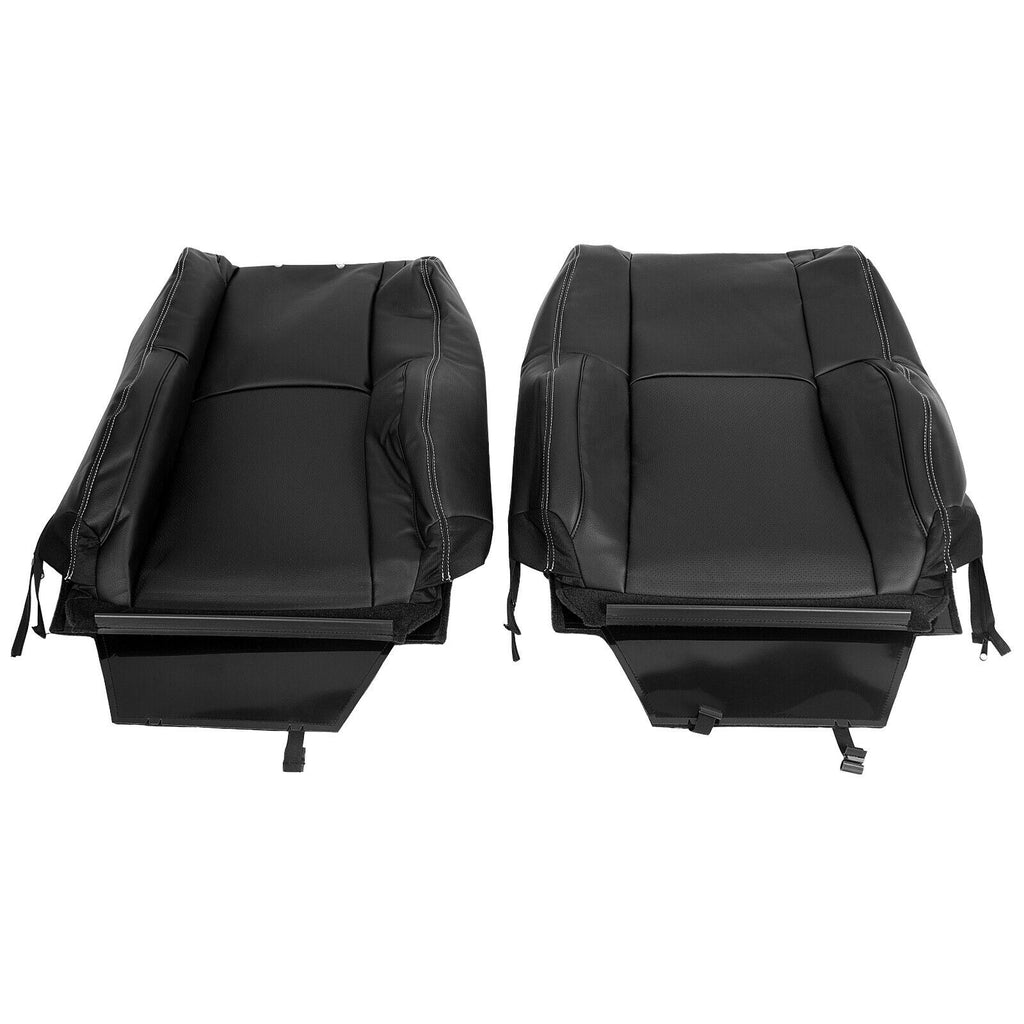 For 09-18 Dodge Ram 1500 Seats Covers 2500 3500 Driver Passenger Top Bottom