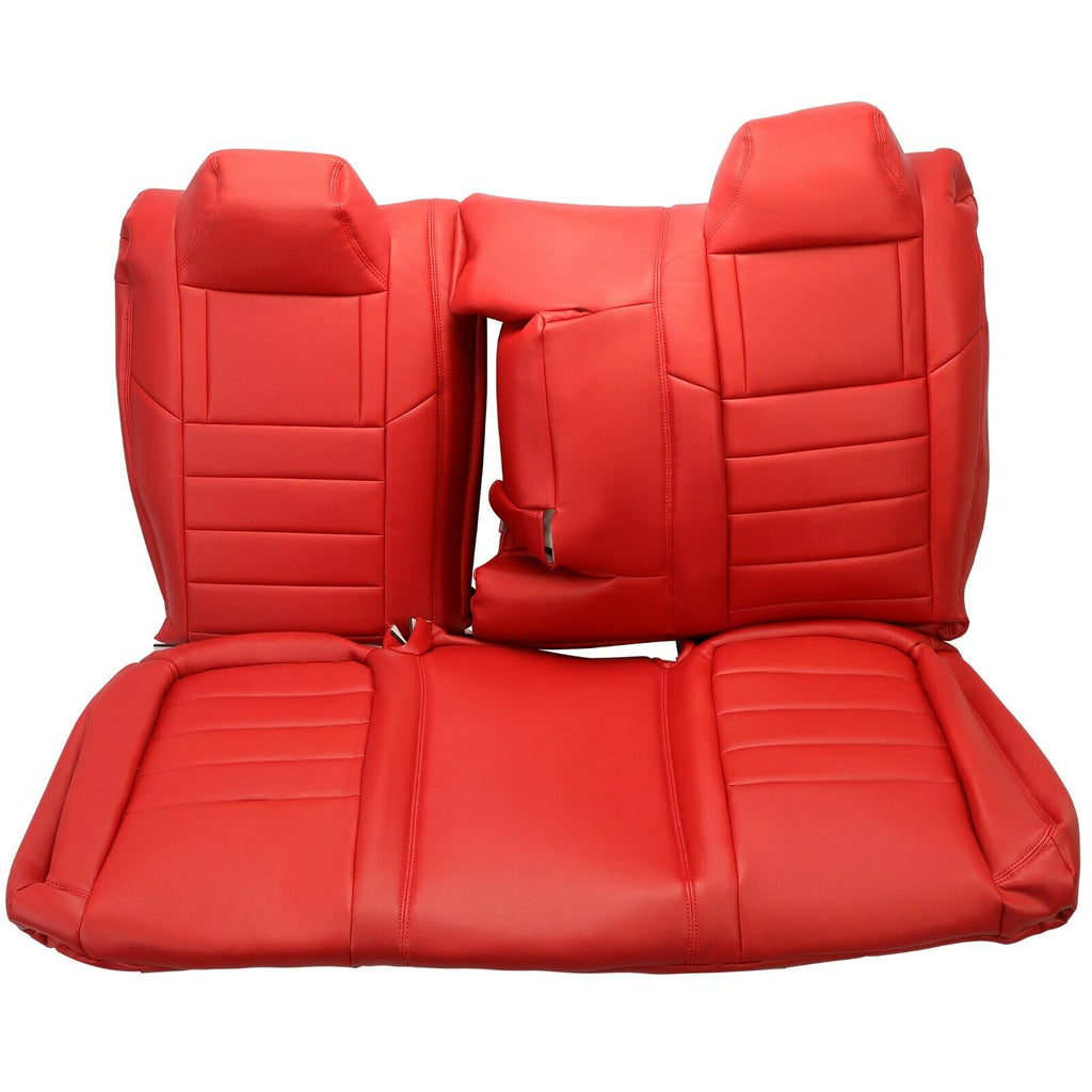 For Dodge Challenger SE SXT RT 2011-2014 Red Seat Covers Front & Rear Full Set