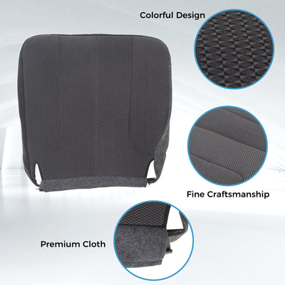 Driver Side Bottom Cloth Seat Cover for Dodge Ram 1500 2500 3500 2003-05 SLT XE