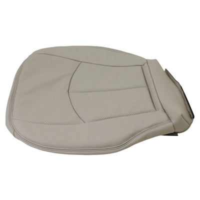 2003-2006 Mercedes E320 E500 Driver Bottom Perforated Leather Seat Cover Gray