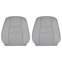 Load image into Gallery viewer, 2014 Mercedes Benz C250 C300 C350 Front Driver Passenger Leather Seat Cover Gray