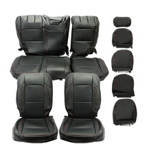 Load image into Gallery viewer, For Jeep Wrangler JL Unlmited 4DR 18-23 Full Set Seat Cover Synthetic Leather