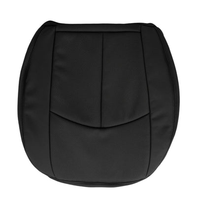 2008 Mercedes Benz E63 Driver Side Bottom Perforated Leather Seat Cover Black