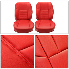 Load image into Gallery viewer, For Dodge Challenger SE SXT RT 2011-2014 Red Seat Covers Front &amp; Rear Full Set