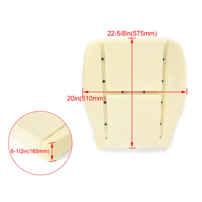 Driver Side Bottom Seat Cover+Foam Cushion for 07-14 Chevy Silverado 1500 2500HD