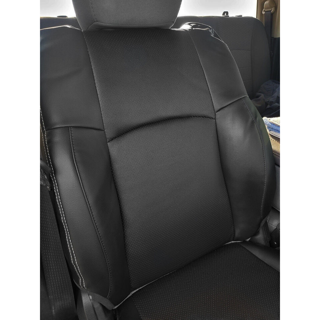 For 09-18 Dodge Ram 1500 Seats Covers 2500 3500 Driver Passenger Top Bottom