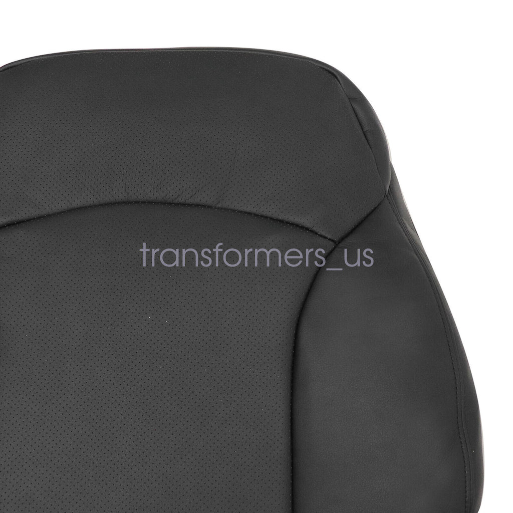 2006-2013 for Lexus IS250 IS350 Passenger Bottom & Top Leather Seat Cover Black