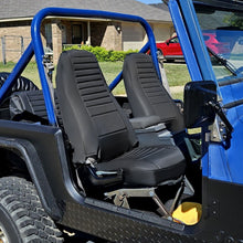 Load image into Gallery viewer, Front &amp; Rear Full Set Seat Covers for Jeep Wrangler YJ TJ CJ7 CJ8 1976-2002