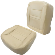 Load image into Gallery viewer, For 2000 2001 Ford Excursion Limited Front Bottom &amp; Top Leather Seat Cover Tan